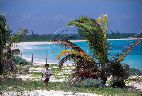 MEXICO - YUCATAN - Playa del Carmen - la spiaggia a nord della cittadina