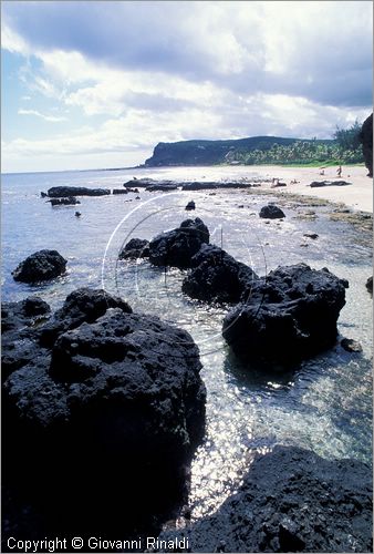 LA REUNION (Indian Ocean) - St.Gilles-Les-Bains sulla costa occidentale - la spiaggia di Boucan Canot