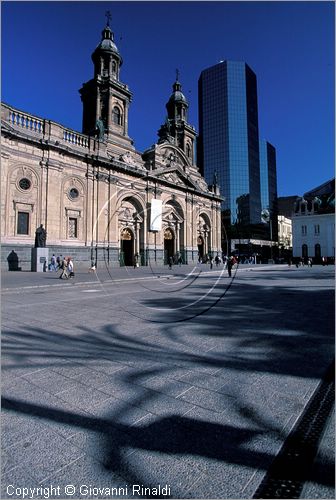 CILE - CHILE - Santiago del Cile - Catedral Metropolitana nella Plaza de Armas