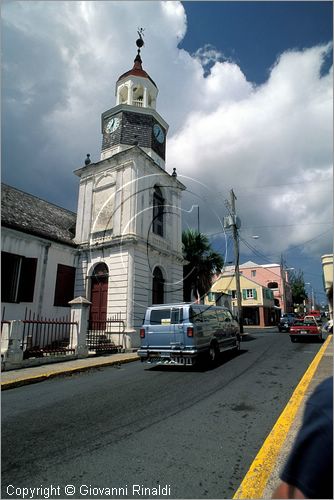 CARAIBI - ISOLE VERGINI AMERICANE - ISOLA DI ST.CROIX - Christiansted - Steeple Building