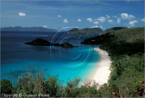 CARAIBI - ISOLE VERGINI AMERICANE - ISOLA DI ST.JOHN - Trunk Bay