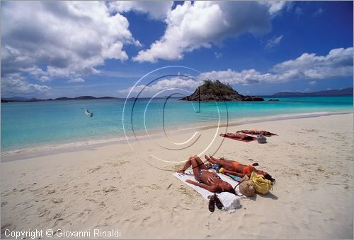 CARAIBI - ISOLE VERGINI AMERICANE - ISOLA DI ST.JOHN - Trunk Bay