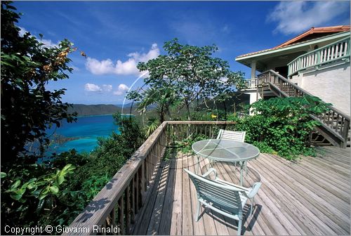 CARAIBI - ISOLE VERGINI AMERICANE - ISOLA DI ST.JOHN - villa "Cinnamon Ridge"