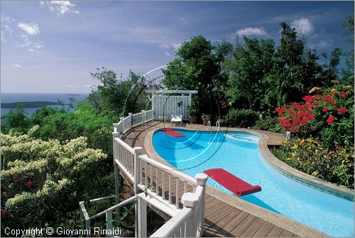 CARAIBI - ISOLE VERGINI AMERICANE - ISOLA DI ST.JOHN - villa "Stoneridge"