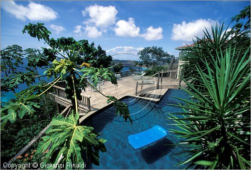 CARAIBI - ISOLE VERGINI AMERICANE - ISOLA DI ST.JOHN - villa "Cinnamon Ridge"