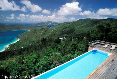 CARAIBI - ISOLE VERGINI AMERICANE - ISOLA DI ST.JOHN - villa "High Point"