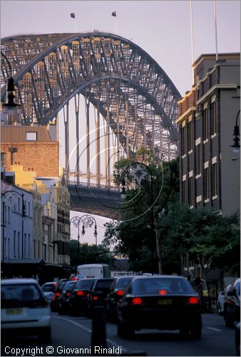 AUSTRALIA - SYDNEY - Harbour Bridge - veduta da The Rocks
