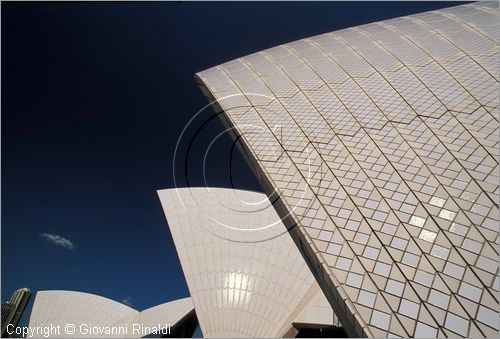 AUSTRALIA - SYDNEY - Opera House - particolare della copertura