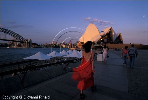 AUSTRALIA - SYDNEY - Opera House al tramonto