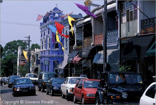 AUSTRALIA - SYDNEY - il quartiere di Paddington - William Street