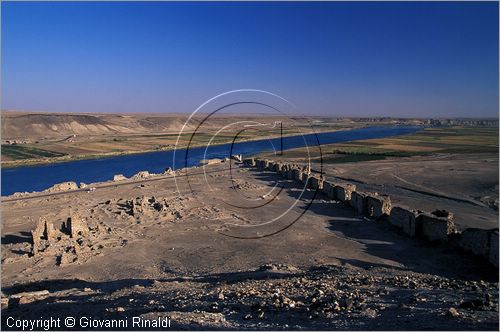 SYRIA - Halabiyyeh - antica citt fondata da Zenobia sul fiume Eufrate nel 270 d.C. e fortificata dall'imperatore Giustiniano
