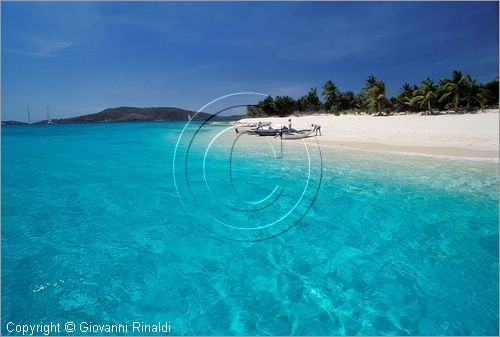 CARAIBI - ISOLE VERGINI BRITANNICHE - SANDY CAY - isolotto vicino a Jost Van Dyke