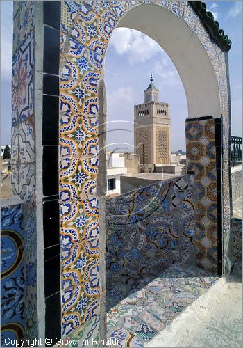 TUNISIA - TUNISI - La Medina - veduta panoramica da una terrazza