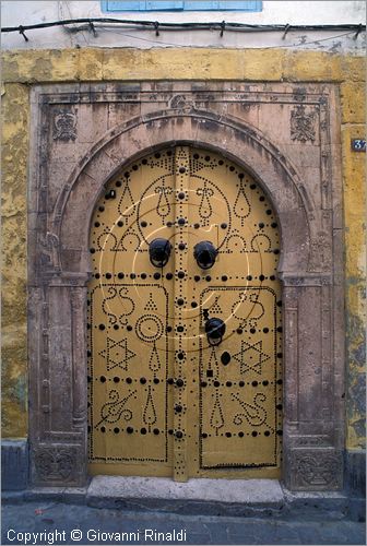 TUNISIA - TUNISI - La Medina - particolare portale
