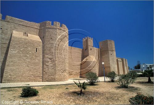 TUNISIA - Monastir - veduta del Ribat