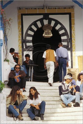 TUNISIA - SIDI BOU SAID - il caff Des Nattes