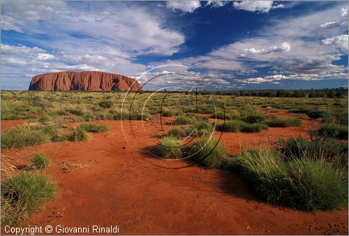 AUSTRALIA CENTRALE - Uluru Kata Tjuta National Park - Ayres Rock - veduta da ovest