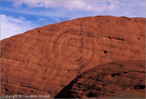 AUSTRALIA CENTRALE - Uluru Kata Tjuta National Park - Monti Olgas - veduta da ovest