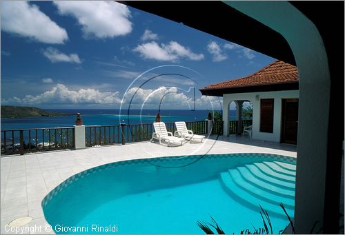 CARAIBI - ISOLE VERGINI BRITANNICHE - ISOLA DI VIRGIN GORDA - una villa "Vista del Mare"