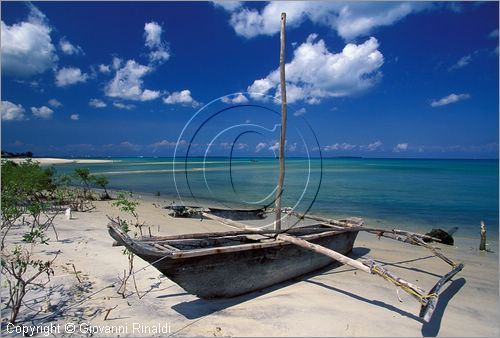 TANZANIA - ZANZIBAR  (Oceano Indiano) - Bububu - costa ovest - la spiaggia presso la casa "Salome's Garden"